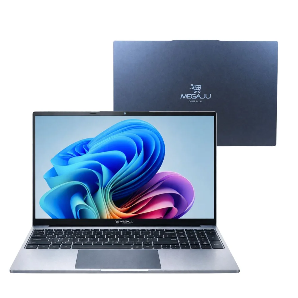 Notebook Touchscreen 15.6" 16GB RAM SSD 480GB Wi-Fi Bluetooth HDMI Alto Desempenho Multitarefa Notebook Touchscreen 15.6" 16GB RAM SSD 480GB Wi-Fi Bluetooth HDMI Alto Desempenho Multitarefa