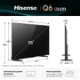Smart Tv QLED 4khisense 85” " 85q6qvv Com Processador Ai, Dolby Vision Atmos E Compatibilidade Alexa E Google - Bivolt