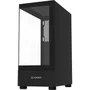 Gabinete Gamer Mid Tower Sem Fan Sem Fonte Fortrek Crystal Preto 86948