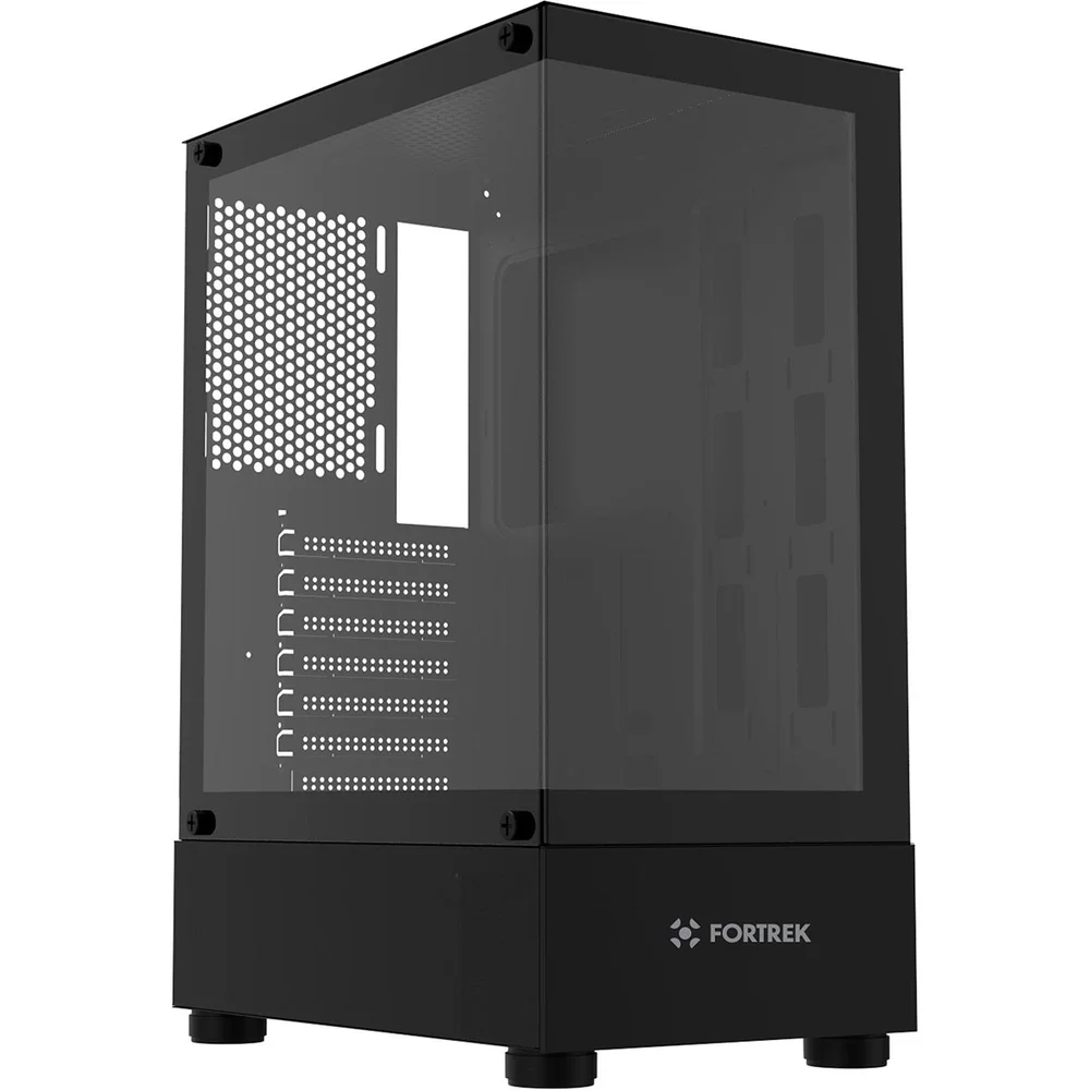 Gabinete Gamer Mid Tower Sem Fan Sem Fonte Fortrek Crystal Preto 86948 Gabinete Gamer Mid Tower Sem Fan Sem Fonte Fortrek Crystal Preto 86948