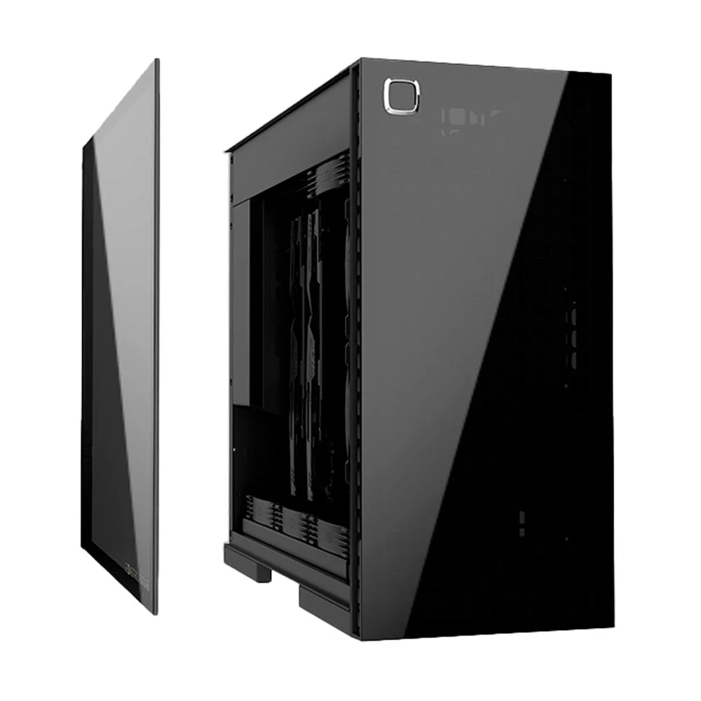 Gabinete Gamer Geometric Future Model 6 Cezanne Preto