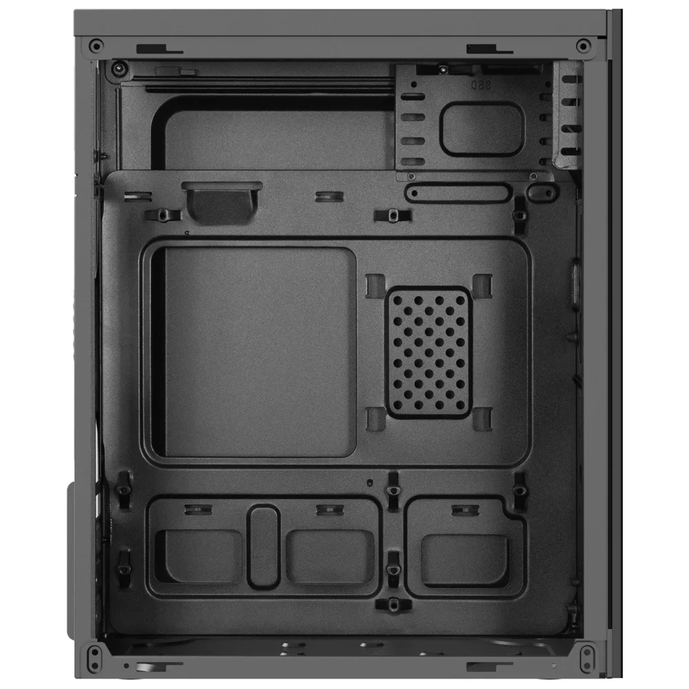 Gabinete Gamer Keytime Edge S/fan S/fonte Micro-atx Painel Lateral Preto - Kyt00045 Gabinete Gamer Keytime Edge S/fan S/fonte Micro-atx Painel Lateral Preto - Kyt00045