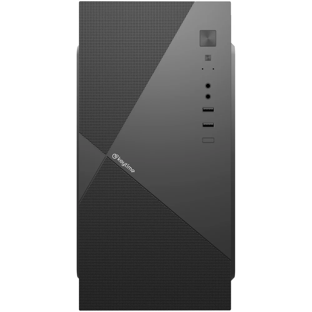 Gabinete Gamer Keytime Edge S/fan S/fonte Micro-atx Painel Lateral Preto - Kyt00045 Gabinete Gamer Keytime Edge S/fan S/fonte Micro-atx Painel Lateral Preto - Kyt00045
