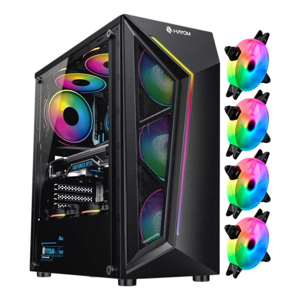 Computador PC Gamer I7 6 16gb Ram 2tb Nvme RX 590