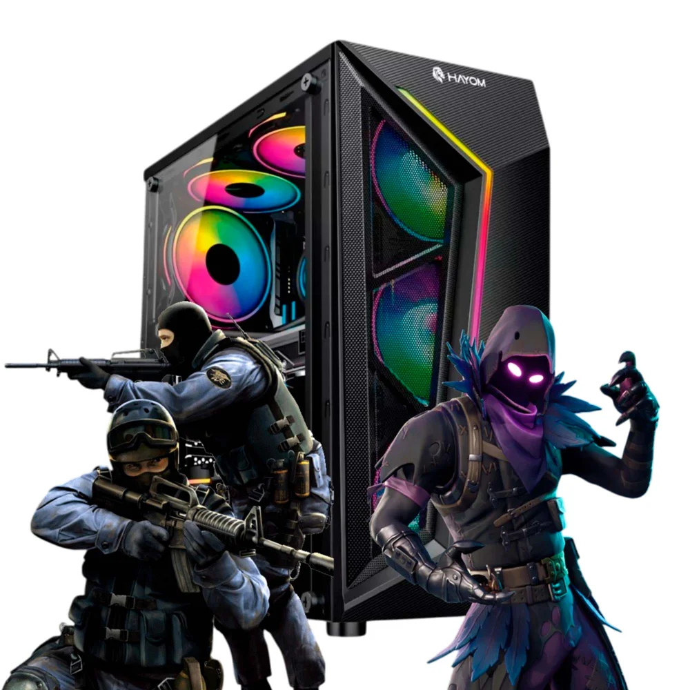 Computador PC Gamer I7 6 16gb Ram 2tb Nvme RX 590