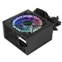 Fonte Gamer Dash 500w Preto Com Fan LED RGB - Vfg500wpr