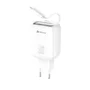 Carregador Turbo Rápido 30w Tipo C Com Cabo Retrátil Para Celular Pei-283x