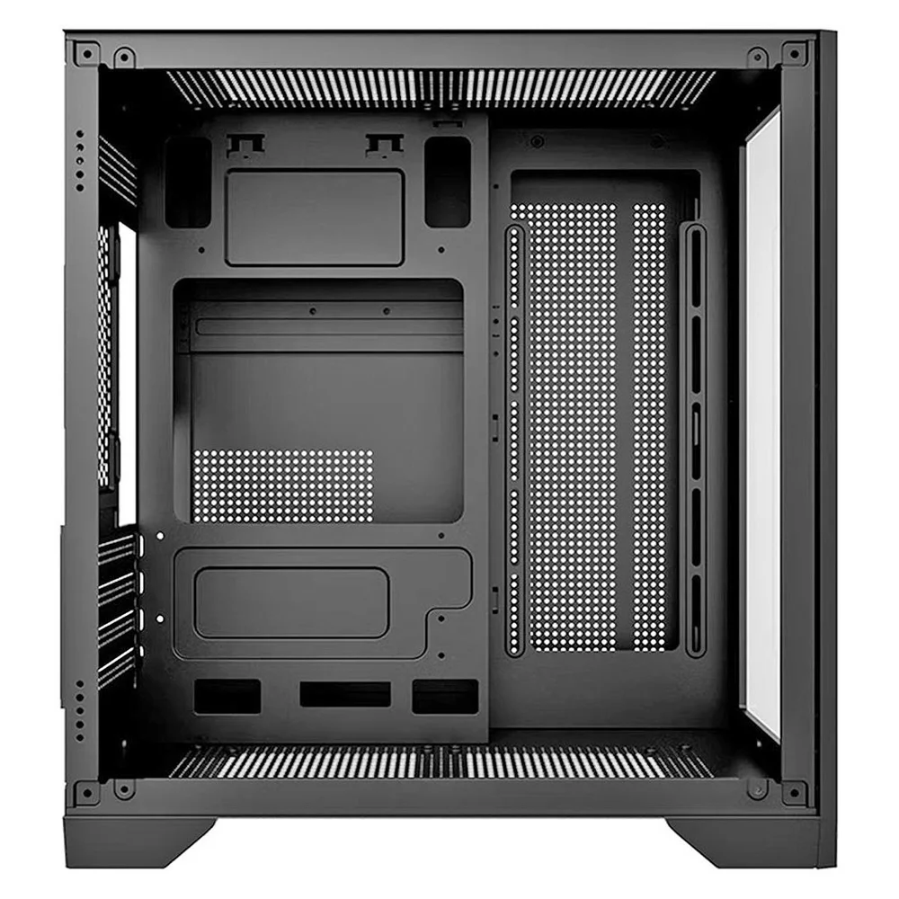 Gabinete Gamer Grodd Clanm Mid Tower Preto Miniitx Matx Aço E Vidro 350x270x350mm Portas Usb 3.0 E Usb 2.0, O Grodd Clan Gabinete Gamer Grodd Clanm Mid Tower Preto Miniitx Matx Aço E Vidro 350x270x350mm Portas Usb 3.0 E Usb 2.0, O Grodd Clan