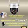 Kit 3 Câmeras Ip Wi-fi Intelbras Vipw 1300 Mini Sd Speed Dome 128GB
