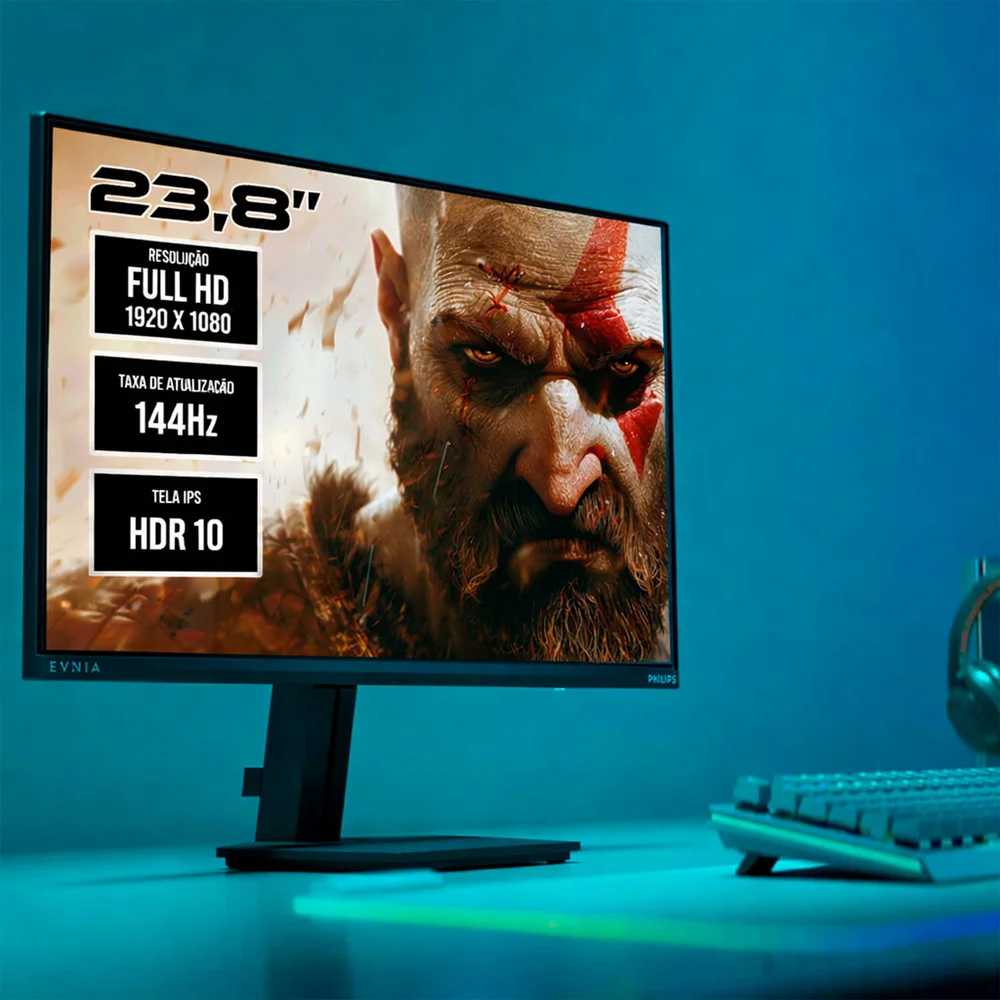 PHILIPS EVNIA 23.8インチ FHD IPS モニター Produtos com até 15 OFF no PIX KaBuM