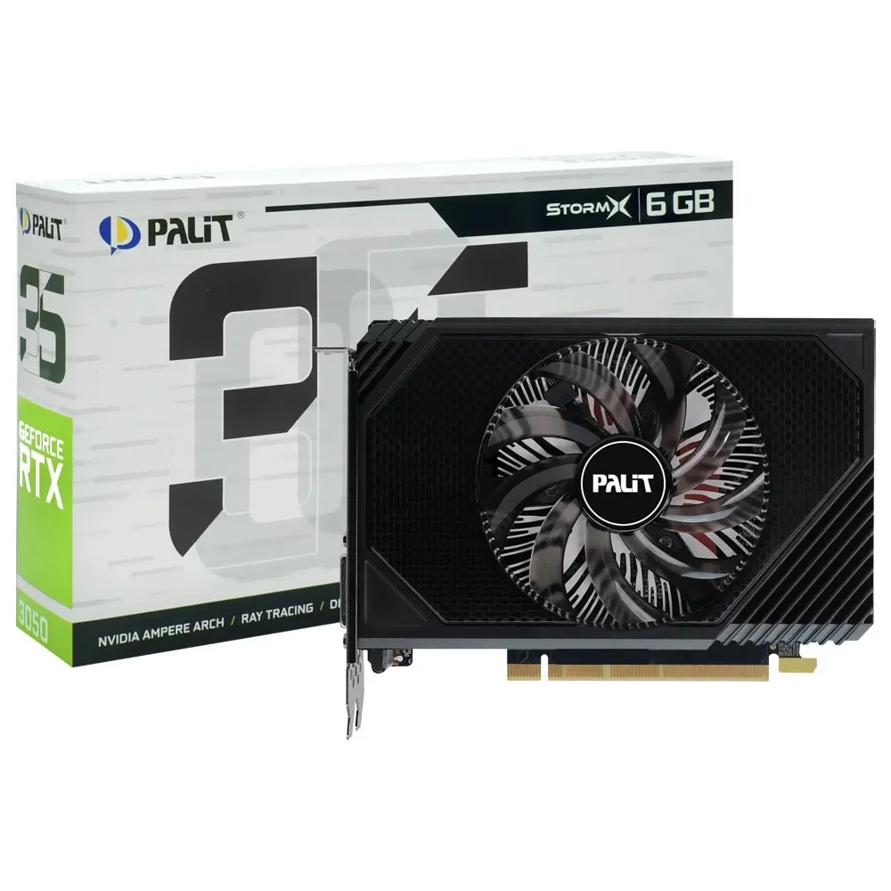 RTX3050 6GB Palit 未使用 開封のみ 動作未確認 Palit Products - GeForce RTX™ 3050 StormX 6GB :: グラフィックボード・グラボ・ビデオカード