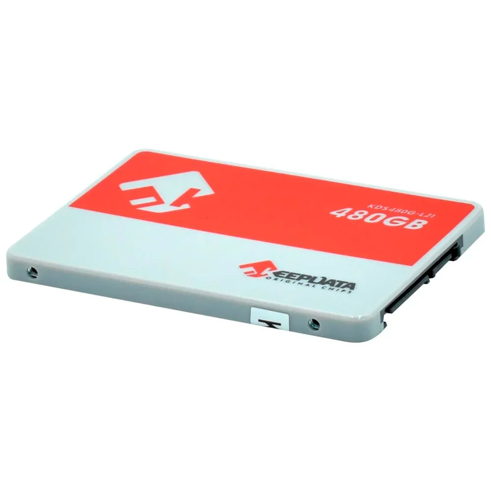 SSD Keepdata 480GB Sata Iii 6gb/s, Leitura Até 550mb/s E Gravação Até 500mb/s - Kds480g-l21 SSD Keepdata 480GB Sata Iii 6gb/s, Leitura Até 550mb/s E Gravação Até 500mb/s - Kds480g-l21