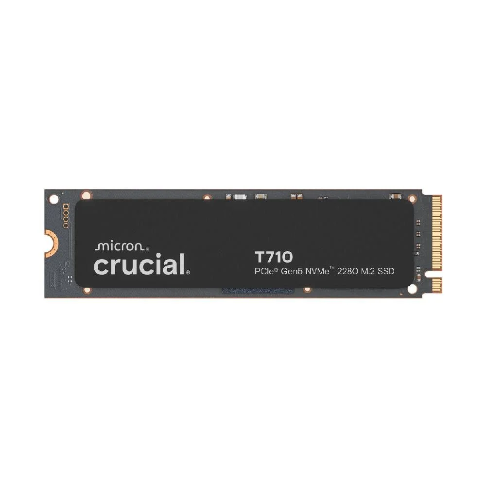 SSD Crucial T710 1TB PCie Gen5 Nvme 2280 M.2 SSD Crucial T710 1TB PCie Gen5 Nvme 2280 M.2