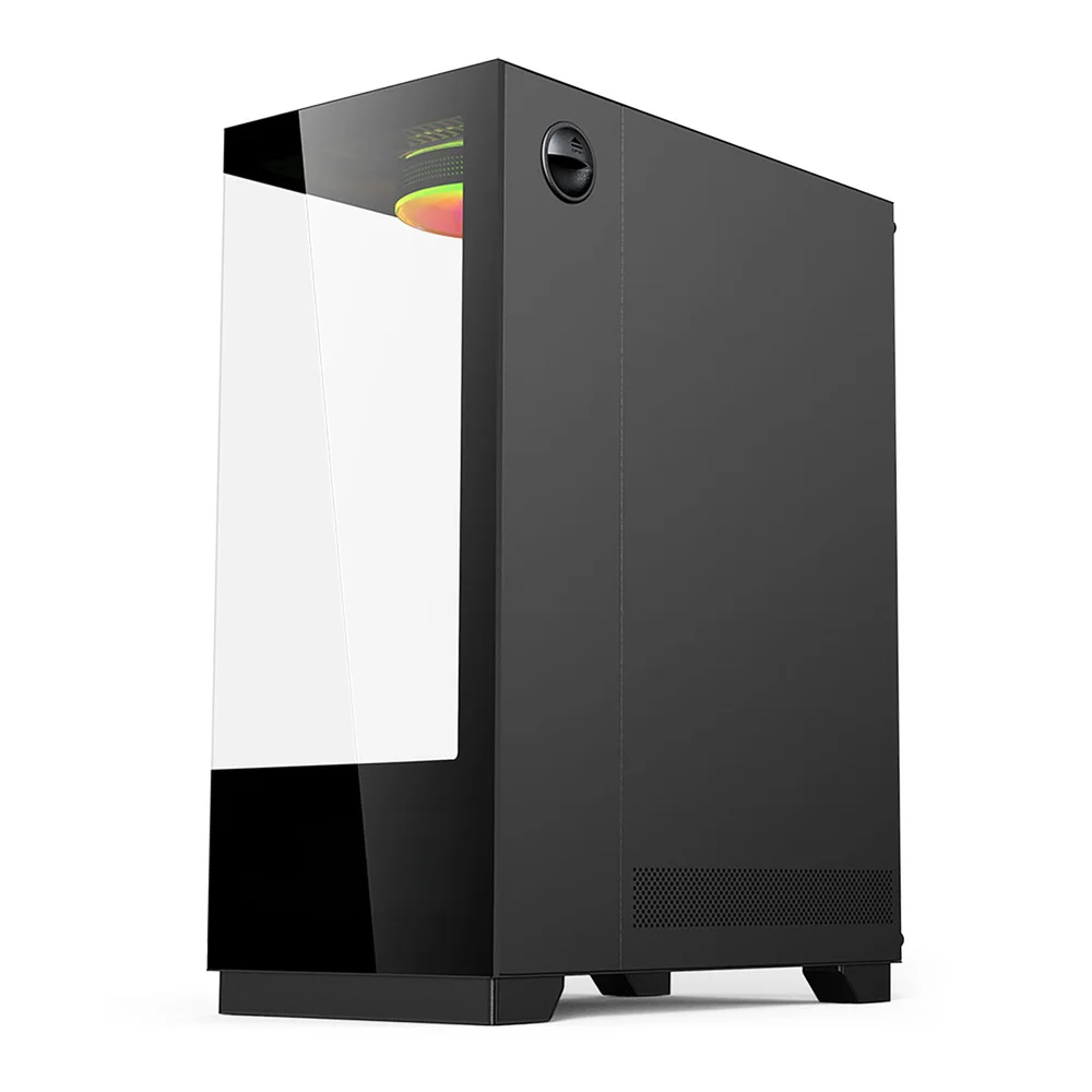 Gabinete Gamer Mid Tower Sem Fan Sem Fonte Gab120 Arch I Preto Aerion