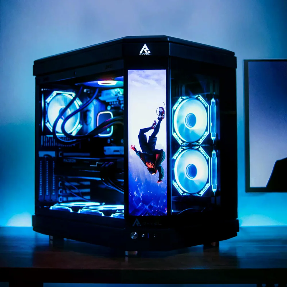 PC Gamer Completo Ryzen 5 7600x, Rx 7700 Xt, 16gb Ddr5 RGB, SSD Nvme 1TB, 700w 80 Plus, PCalt17-e - view 4