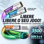 SSD 512gb M2 Nvme 2280 Prosetup Avanshare PCie Gen 3 X4 Leitura 1700mb/s Gravacao 1100mb/s