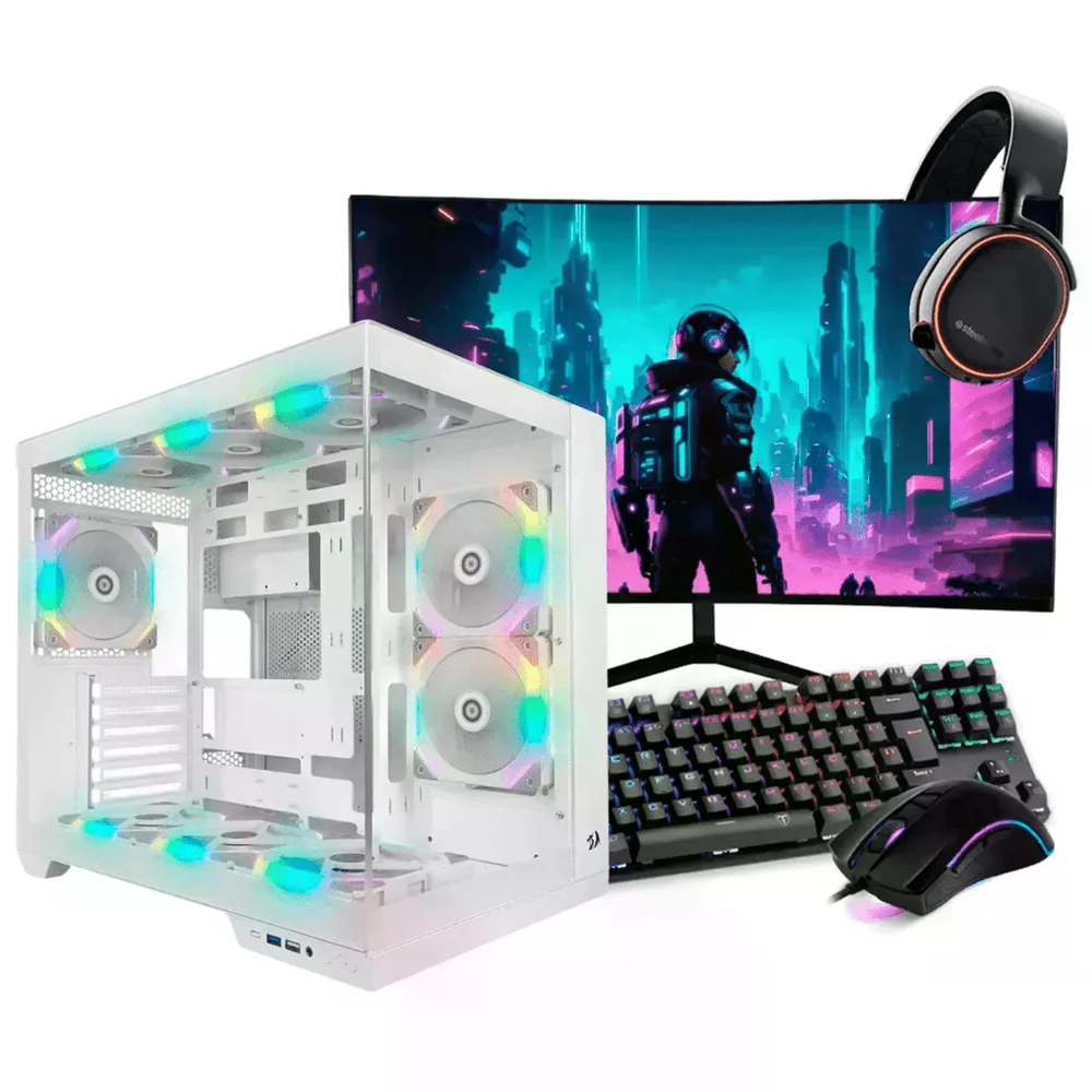 PC Gamer Completo Ryzen 5 5600, RTX 5060 Ti, 16gb Ddr4, SSD 480GB, 600w 80 Plus, Q3hx6ida-e PC Gamer Completo Ryzen 5 5600, RTX 5060 Ti, 16gb Ddr4, SSD 480GB, 600w 80 Plus, Q3hx6ida-e