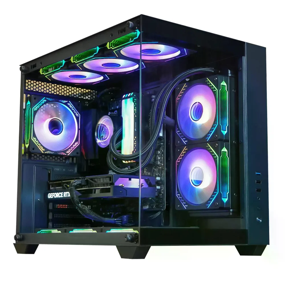 PC Gamer Ryzen 5 5600x, RTX 5060 Ti, 16gb RGB Ddr4, SSD Nvme 500gb, 700w 80 Plus, Full Black, 4lm6dni3-e PC Gamer Ryzen 5 5600x, RTX 5060 Ti, 16gb RGB Ddr4, SSD Nvme 500gb, 700w 80 Plus, Full Black, 4lm6dni3-e