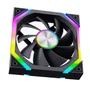 Ventoinha Rise Mode Magneto X Black 120mm ARGB - Rm-max-aRGB-b