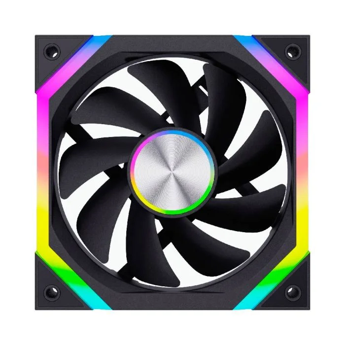 Ventoinha Rise Mode Magneto X Black 120mm ARGB - Rm-max-aRGB-b Ventoinha Rise Mode Magneto X Black 120mm ARGB - Rm-max-aRGB-b