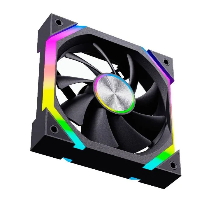 Ventoinha Rise Mode Magneto X Black 120mm ARGB - Rm-max-aRGB-b Ventoinha Rise Mode Magneto X Black 120mm ARGB - Rm-max-aRGB-b