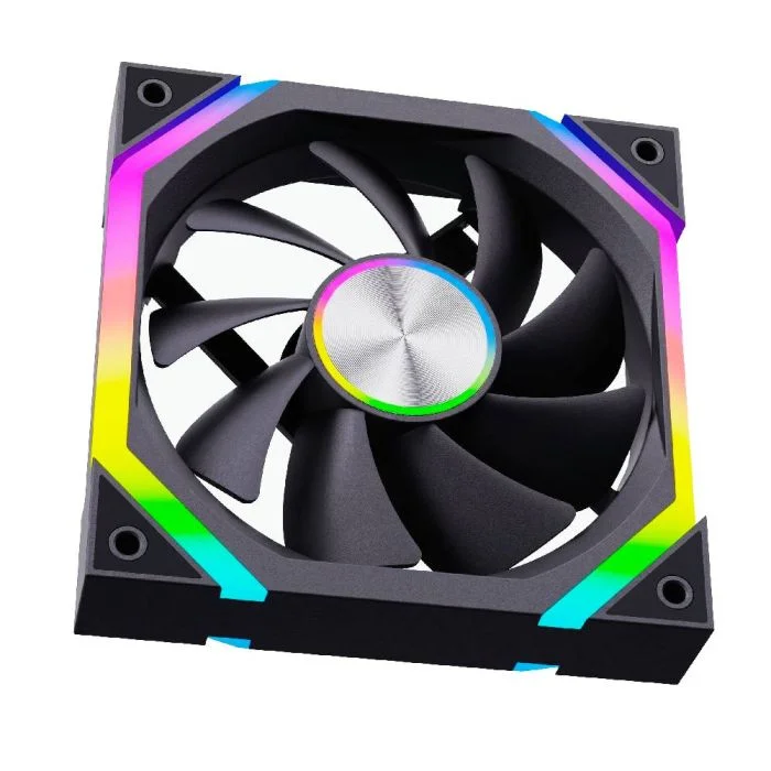 Ventoinha Rise Mode Magneto X Black 120mm ARGB - Rm-max-aRGB-b Ventoinha Rise Mode Magneto X Black 120mm ARGB - Rm-max-aRGB-b