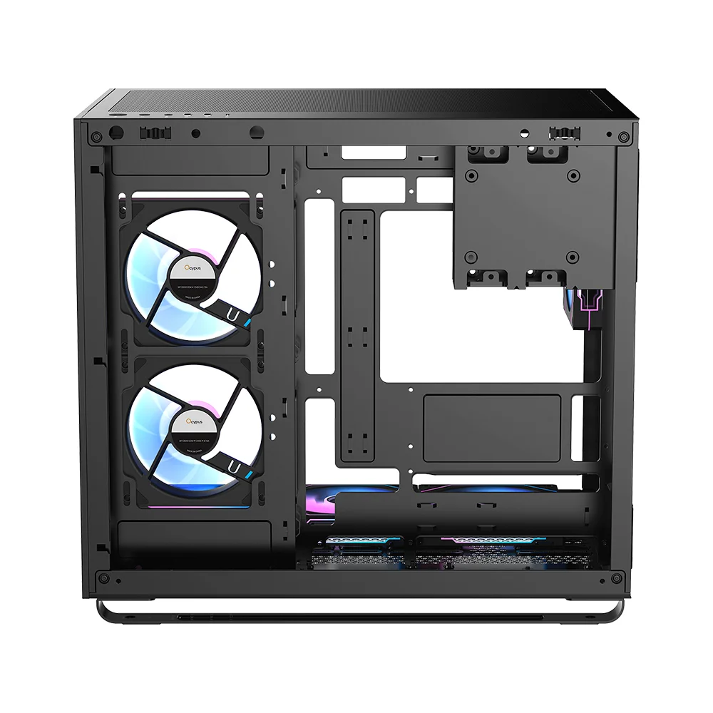 Gabinete Gamer Ocypus Iota C70 Atx ARGB Com Fans Preto