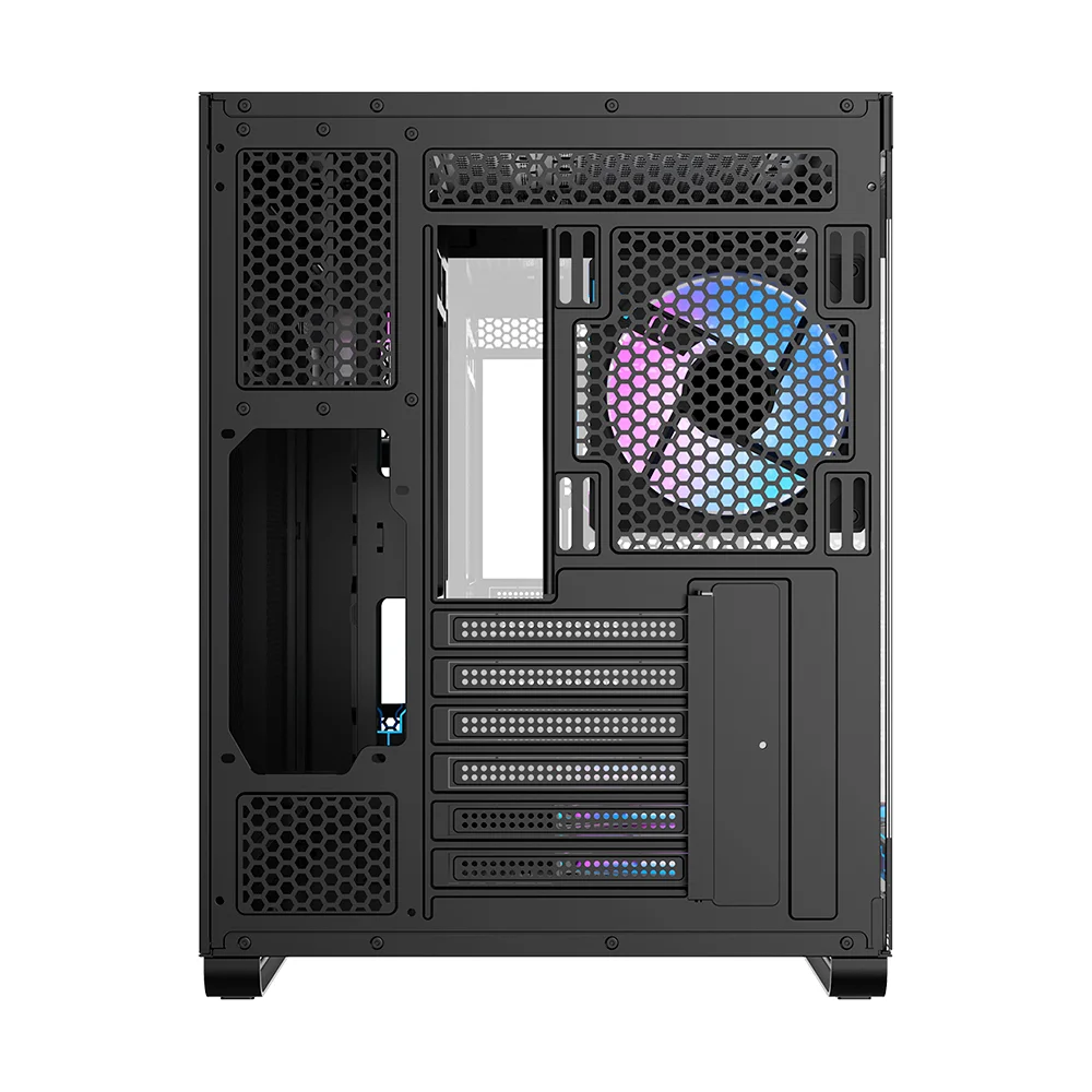 Gabinete Gamer Ocypus Iota C70 Atx ARGB Com Fans Preto