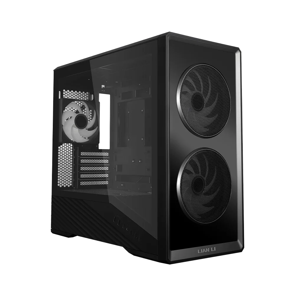 Gabinete Gamer Lian Li Vector V150 Infinity Microatx ARGB Com Fans Preto Gabinete Gamer Lian Li Vector V150 Infinity Microatx ARGB Com Fans Preto
