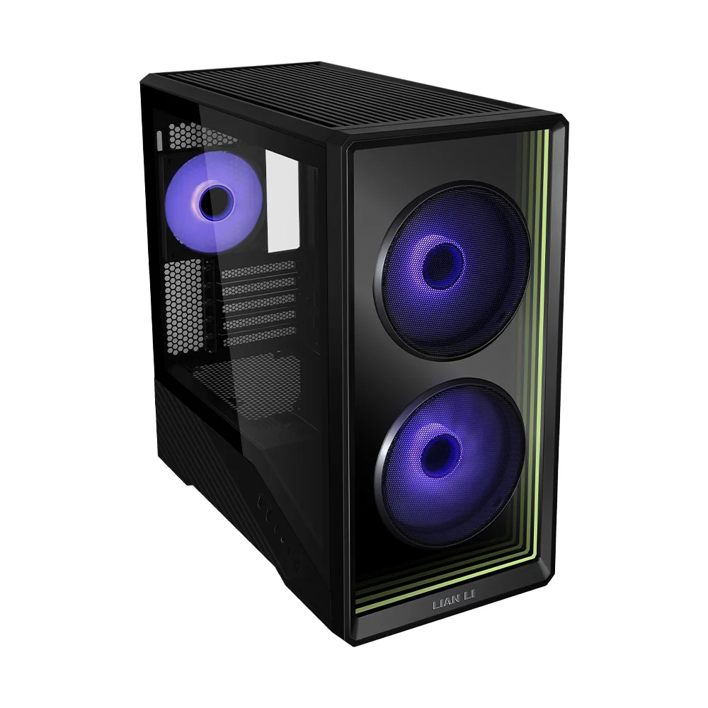 Gabinete Gamer Lian Li Vector V150 Infinity Microatx ARGB Com Fans Preto Gabinete Gamer Lian Li Vector V150 Infinity Microatx ARGB Com Fans Preto