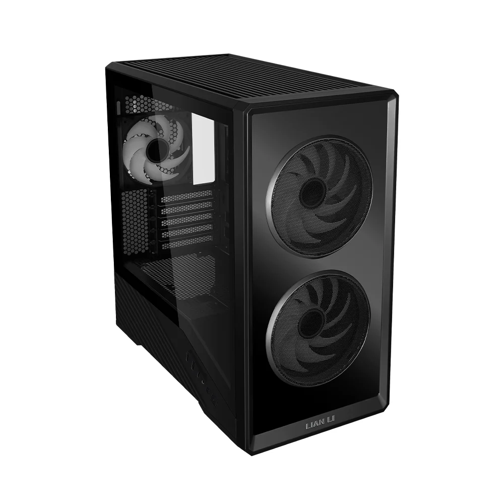 Gabinete Gamer Lian Li Vector V150 Infinity Microatx ARGB Com Fans Preto Gabinete Gamer Lian Li Vector V150 Infinity Microatx ARGB Com Fans Preto