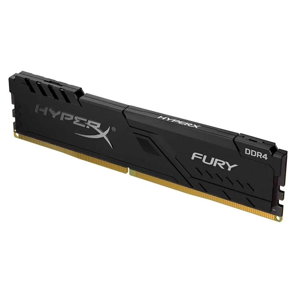 Memória Kingston Hyperx Fury 8GB, Ddr4, 2666mhz, PC4-21300, Cl16, 288-pin - Hx426c16fb3/8 Memória Kingston Hyperx Fury 8GB, Ddr4, 2666mhz, PC4-21300, Cl16, 288-pin - Hx426c16fb3/8
