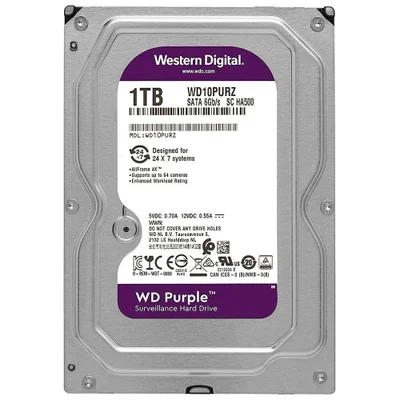 WD Purple 1TB HDD（WD10PURZ）×3台セットです。 Produtos com até 15 OFF no PIX KaBuM