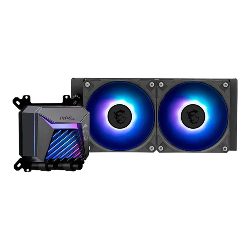 MSI 液晶付き 240mm 水冷ユニット Water Cooler Msi 240mm Amdintel Mag Coreliquid