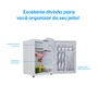 Frigobar 47 Litros Elgin Porta Reversível Compartimento Extra Frio Bafn047d2na Branco 220v