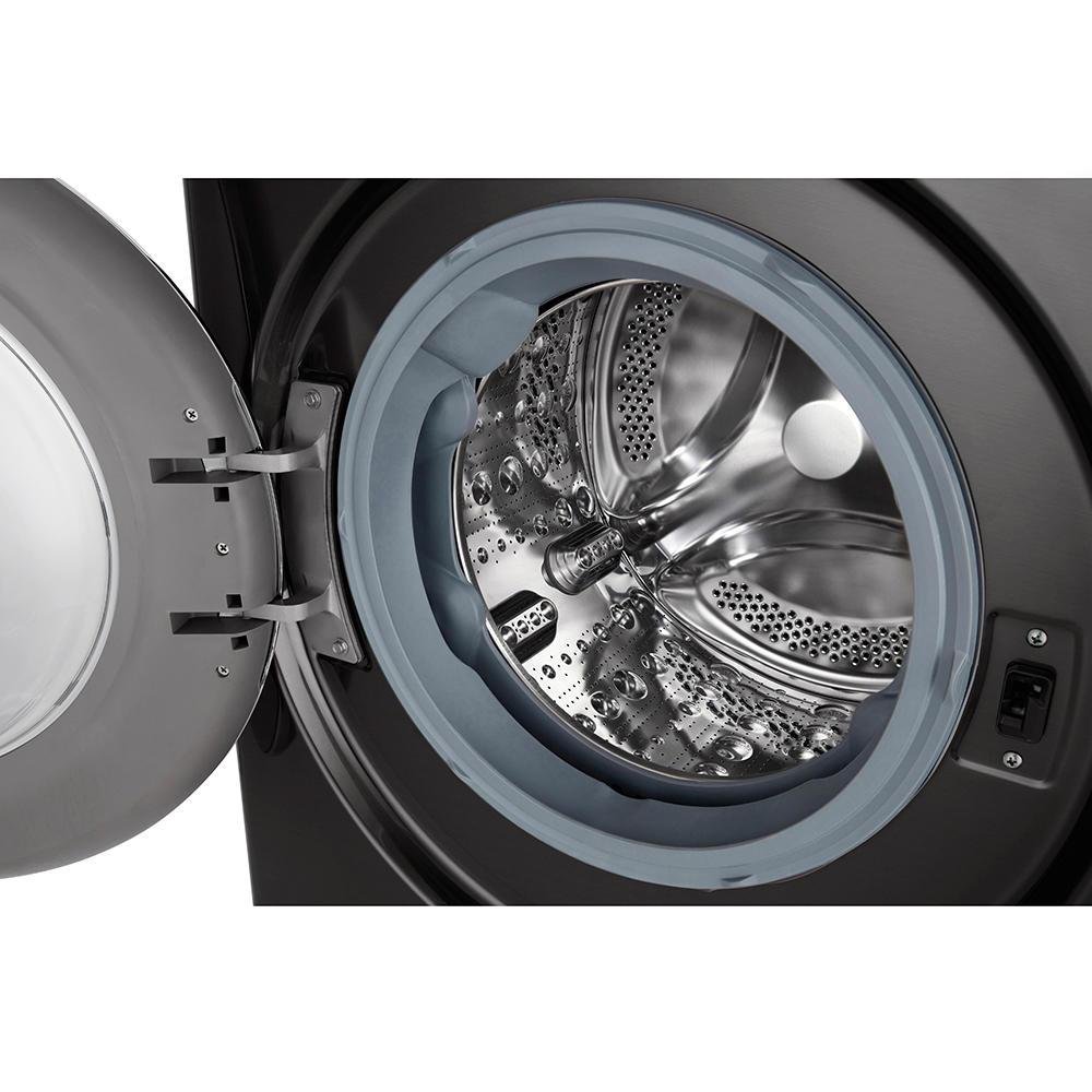 Lavadora E Secadora LG Smart Vc2, 11kg, Black Stainless, 110v, Cv9011ec4