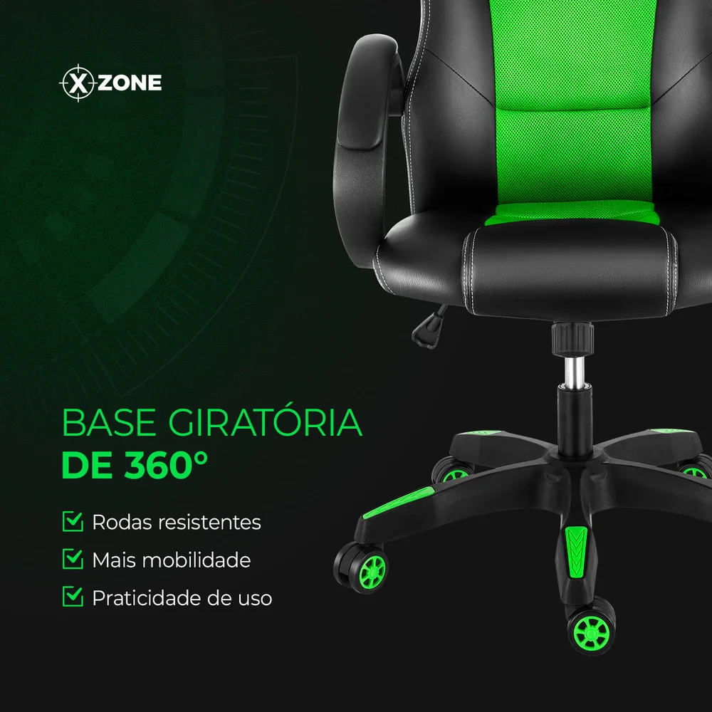 Cadeira Gamer Xzone Até 135Kg KaBuM