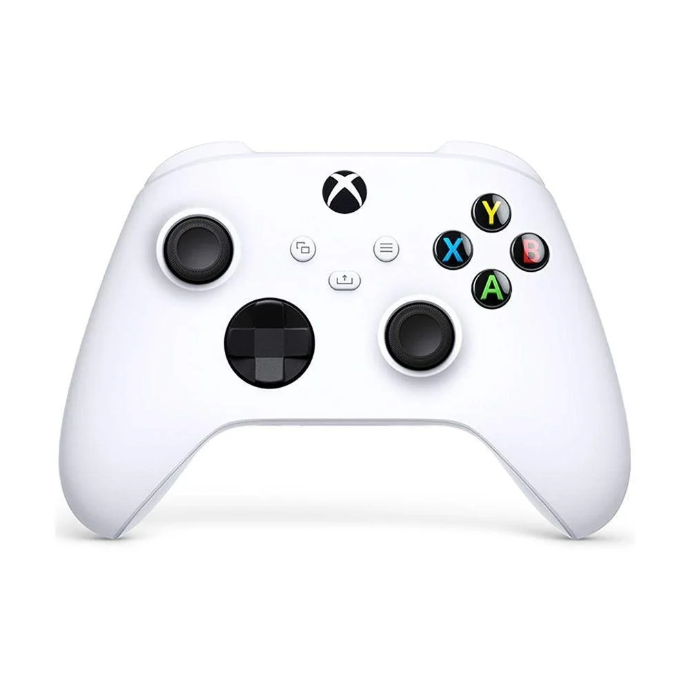 Controle Sem Fio Microsoft Xbox, Branco - QAS-00007 Controle Sem Fio Microsoft Xbox, Branco - QAS-00007