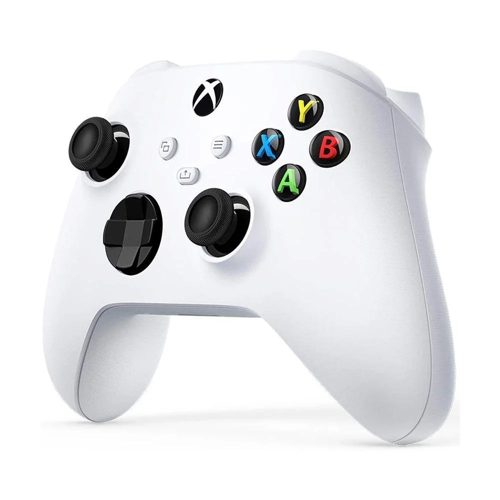Controle Microsoft XBox Sem Fio Branco KaBuM