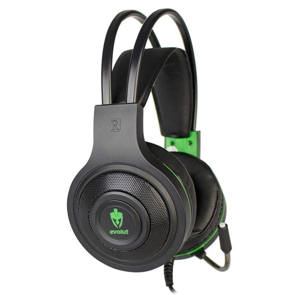 Fone de Ouvido Evolut Gamer Têmis Usb E P2