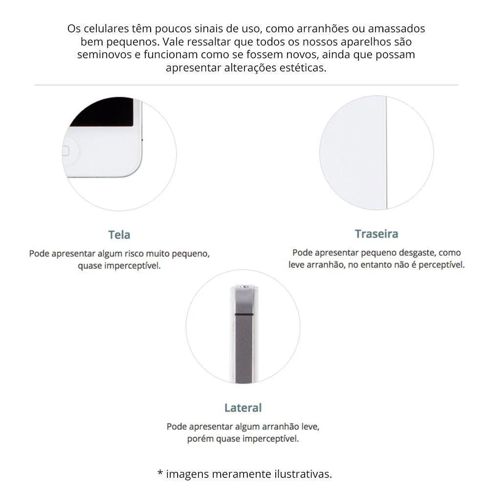 "Usado: IPhone Apple 7 Plus, 32GB, 3GB RAM, Quad-Core, Câmera 12 MP, Tela 5.5"", Preto Matte - Bom" - view 2