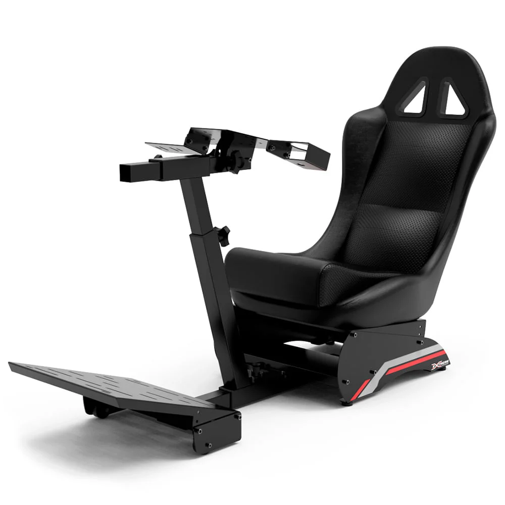 Cockpit Extreme Simracing Simulador Suporte Para Volante X Retrátil V3 Preto, Logitech G27,g29,g920,g923, Fanatec, Thrustmaster, Simagic Cockpit Extreme Simracing Simulador Suporte Para Volante X Retrátil V3 Preto, Logitech G27,g29,g920,g923, Fanatec, Thrustmaster, Simagic