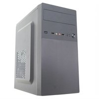 Gabinete K-Mex GM-06TH, Mini Tower, Micro ATX. Fonte 200W, Preto Texturizado