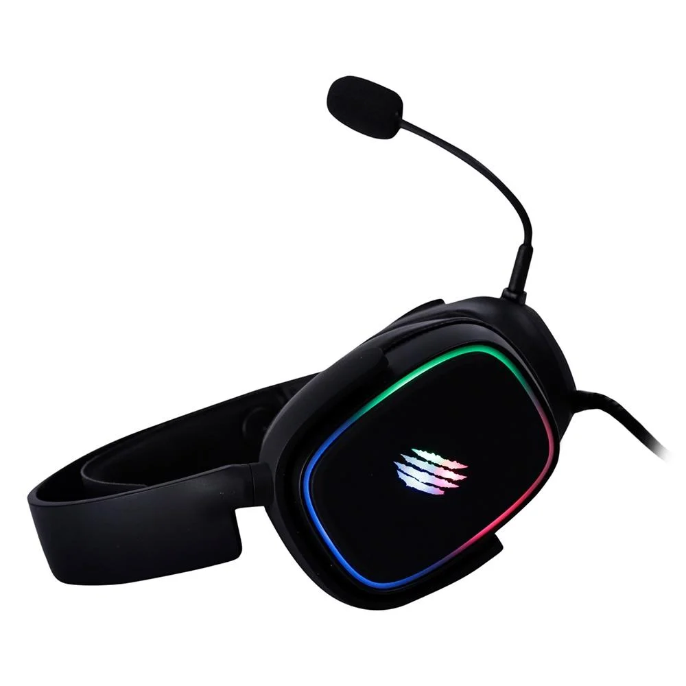 Headset Gamer Oex Zyon HS415 RGB LED USB Preto