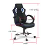 Cadeira Gamer Gallant, Altura Regulável, Preta/Azul - GCD10GPUA-AZ
