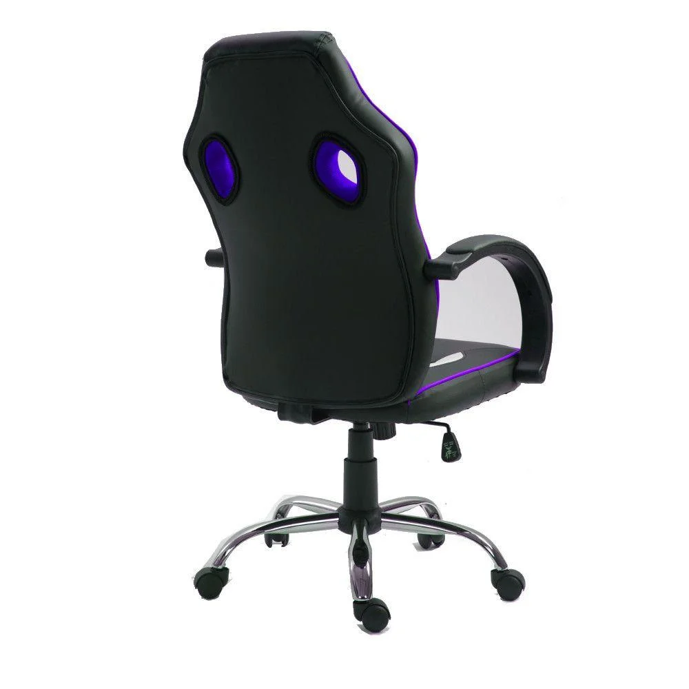 Cadeira Gamer Gallant, Altura Regulável, Preta/Azul - GCD10GPUA-AZ Cadeira Gamer Gallant, Altura Regulável, Preta/Azul - GCD10GPUA-AZ