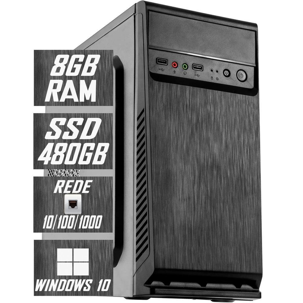 Pc Computador Cpu Intel Core I5 Ssd 480gb 8gb