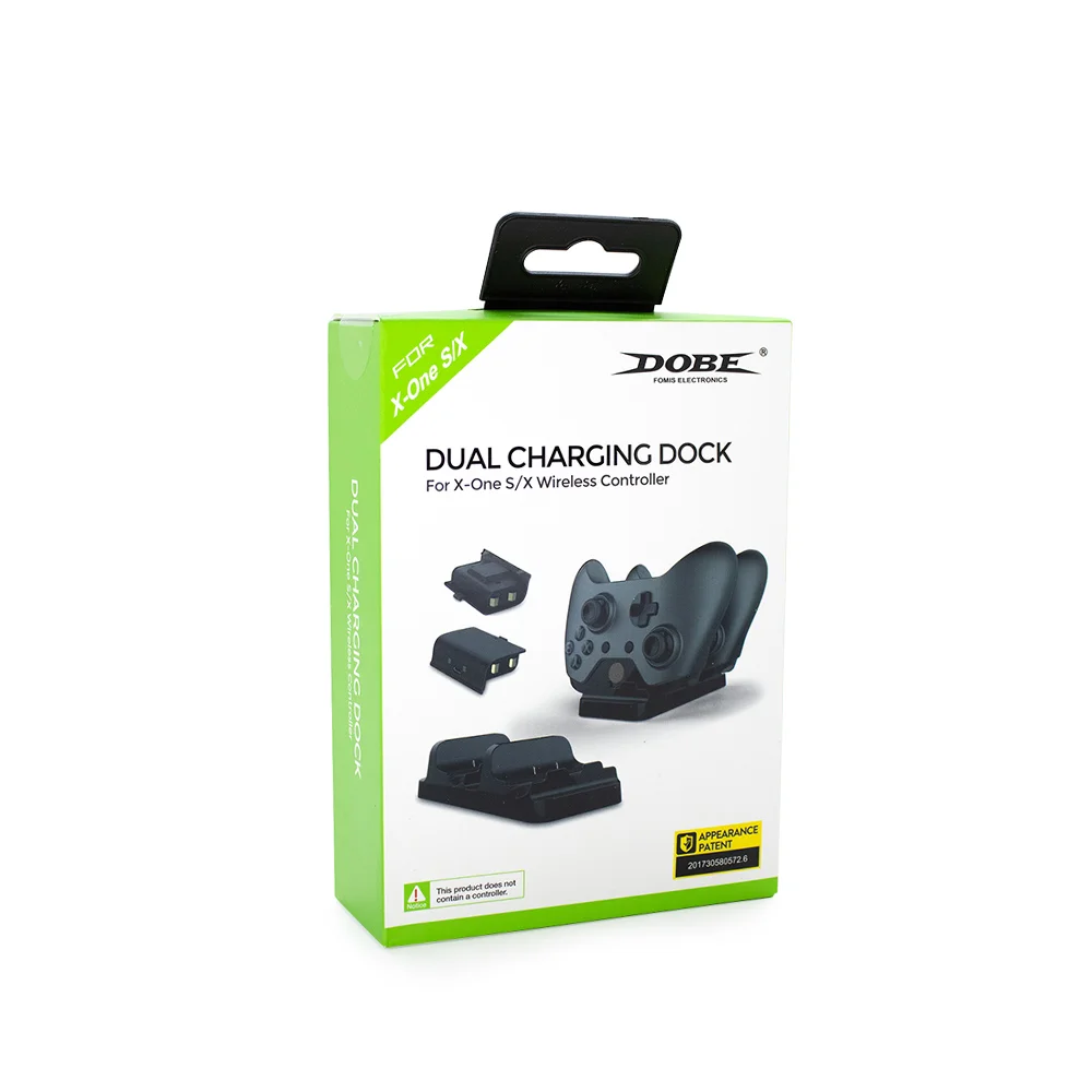 Base Carregadora Dobe, + 2 Baterias Dobe Controle Xbox One + USB, Preto - Tyx-532 Base Carregadora Dobe, + 2 Baterias Dobe Controle Xbox One + USB, Preto - Tyx-532