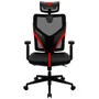 Cadeira Office Thunder X3 Yama1, Até 150kg, Ajustável, Ergonômica, Vermelho E Preto - 69675