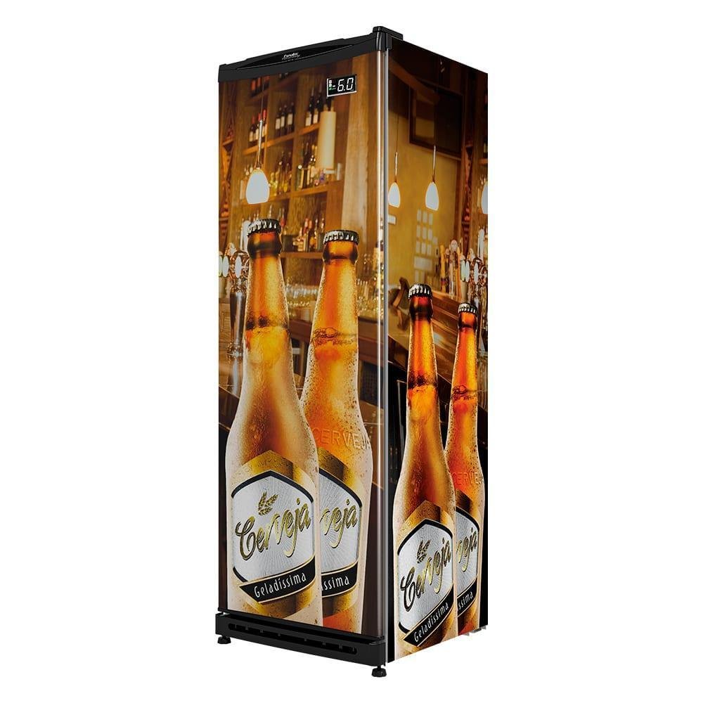 Cervejeira Vertical Esmaltec, Geladíssima, Cv300r, 348 litros, Adesivada - 220V